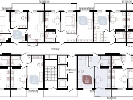 Продается 1-комнатная квартира ЖК Отражение, 1 очередь литера 1, 41.3 м², 5629190 рублей