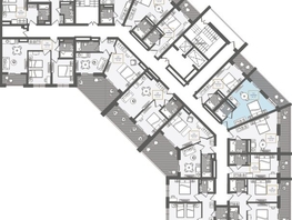 Продается 1-комнатная квартира АО Нескучный сад, корпус 1, 35.5 м², 41157480 рублей