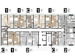 Продается 2-комнатная квартира ЖК DOGMA PARK (Догма парк), литера 17, 59.7 м², 9169920 рублей