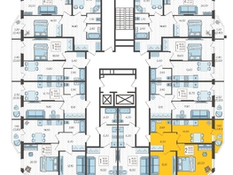 Продается 2-комнатная квартира ЖК Зеленодар, литера 7, 62.5  м², 7281250 рублей