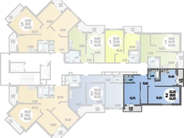 Продается 2-комнатная квартира ЖК Парк у дома, литера 8.2, 62.2 м², 11768240 рублей
