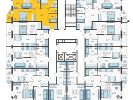 Продается 2-комнатная квартира ЖК Зеленодар, литера 7, 67.2 м², 7850700 рублей