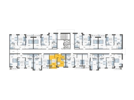 Продается 1-комнатная квартира ЖК Смородина, литера 12, 32.95 м², 5496060 рублей