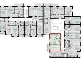 Продается 1-комнатная квартира ЖК Nova Vita (Нова Вита), дом 23, 43.1 м², 5276000 рублей