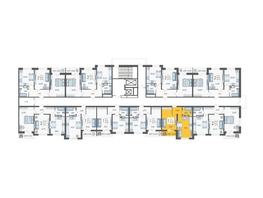 Продается 1-комнатная квартира ЖК Смородина, литера 12, 35.2  м², 5941760 рублей