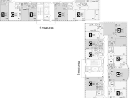 Продается 2-комнатная квартира ЖК Самолет, литера 59, 61.4  м², 9922240 рублей