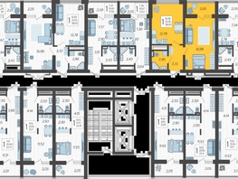 Продается 1-комнатная квартира ЖК Кислород, корпус 5, 39  м², 16341000 рублей