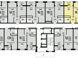 Продается 1-комнатная квартира ЖК Славянка, литера 10, 37.45 м², 4416750 рублей