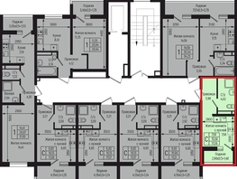 Продается Студия ЖК Botanica Hills (Ботаника Хилс), лит 3, 17.06  м², 5707000 рублей