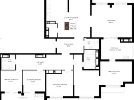 Продается 5-комнатная квартира ЖК Сердце, 180.76 м², 76823000 рублей