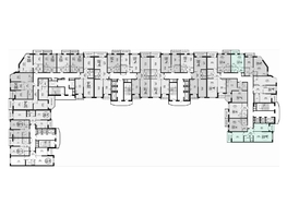 Продается 2-комнатная квартира ЖК Гулливер, литер 3, 67.2  м&sup2;, 6652800 рублей