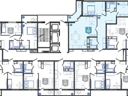Продается 2-комнатная квартира ЖК Облака-3, дом 1, 91.1 м², 14074950 рублей