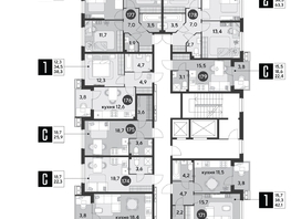 Продается Студия ЖК Парк Победы 2, литера 6, 25.9  м², 4628330 рублей