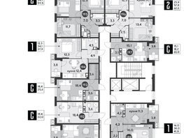 Продается 2-комнатная квартира ЖК Парк Победы 2, литера 6, 62.6 м², 8607500 рублей