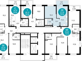 Продается 1-комнатная квартира ЖК Лестория, дом 5, 32.4  м&sup2;, 13611016 рублей