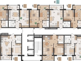 Продается 1-комнатная квартира ЖК Мята, 33.3 м², 5994000 рублей
