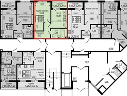 Продается 1-комнатная квартира ЖК Botanica Hills (Ботаника Хилс), лит 1, 35.57 м², 9388000 рублей