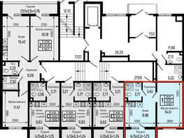 Продается 1-комнатная квартира ЖК Botanica Hills (Ботаника Хилс), лит 2, 32.82 м², 8670000 рублей