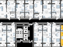 Продается 2-комнатная квартира ЖК Кислород, корпус 14, 42.99  м², 15196965 рублей
