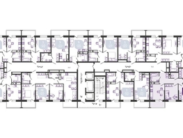 Продается 3-комнатная квартира ЖК Улыбка, литера 1, 63.4  м², 7559840 рублей