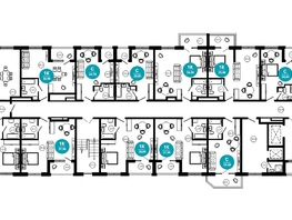 Продается 1-комнатная квартира ЖК Нескучный сад, корпус 2, 37.9  м², 45519390 рублей