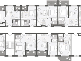 Продается 1-комнатная квартира ЖК Нескучный сад, корпус 2, 23.5  м², 36969100 рублей