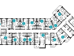 Продается 1-комнатная квартира ЖК Нескучный сад, корпус 2, 25.2  м², 34247420 рублей