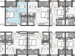Продается 1-комнатная квартира АО Нескучный сад, корпус 1, 35 м², 41849800 рублей