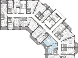 Продается Апартамент АО Greenmont (Гринмонт), корпус 1, 47.4  м&sup2;, 40786628 рублей