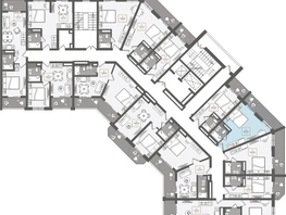 Продается 1-комнатная квартира АО Нескучный сад, корпус 1, 34  м², 34119240 рублей