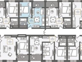 Продается 2-комнатная квартира АО Нескучный сад, корпус 1, 38.4 м², 44258540 рублей