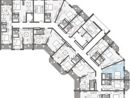 Продается 1-комнатная квартира АО Нескучный сад, корпус 1, 30.2  м², 30983850 рублей