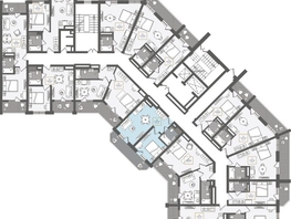 Продается 2-комнатная квартира АО Нескучный сад, корпус 1, 44.8  м², 52302640 рублей