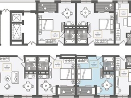 Продается 1-комнатная квартира АО Нескучный сад, корпус 1, 32 м², 32484400 рублей