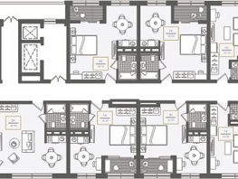 Продается 2-комнатная квартира АО Нескучный сад, корпус 1, 36.1  м², 34603080 рублей