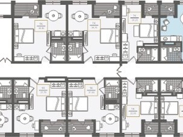 Продается 2-комнатная квартира АО Нескучный сад, корпус 1, 44.9  м², 49447300 рублей