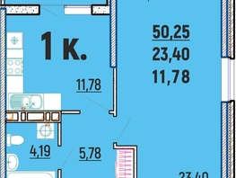 Продается 1-комнатная квартира ЖК Клубный дом Агой, 50 м², 10000000 рублей