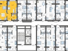 Продается 1-комнатная квартира ЖК Кислород, корпус 9, 38.03  м², 16060500 рублей