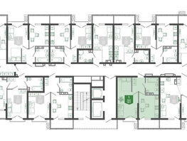 Продается 1-комнатная квартира ЖК Флора, 3 этап литера 5, 36.5  м², 15363350 рублей