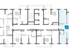 Продается 3-комнатная квартира ЖК Облака-2, блок секция 4-8, 87.6 м², 13713700 рублей