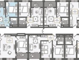Продается 2-комнатная квартира АО Нескучный сад, корпус 1, 38.5 м², 44812730 рублей