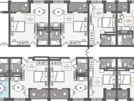Продается Апартамент АО Greenmont (Гринмонт), корпус 1, 49.4  м&sup2;, 51929799 рублей