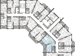 Продается 2-комнатная квартира АО Нескучный сад, корпус 1, 46.9  м², 40831690 рублей