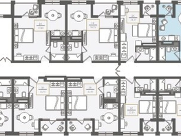 Продается Апартамент АО Greenmont (Гринмонт), корпус 1, 44.5  м&sup2;, 47152185 рублей