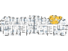 Продается 2-комнатная квартира ЖК Зеленодар, литера 5а, 62.2  м², 6928380 рублей