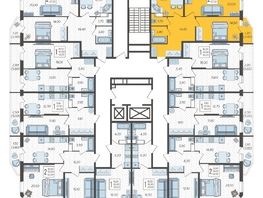 Продается 2-комнатная квартира ЖК Зеленодар, литера 7, 67.2  м², 8152650 рублей