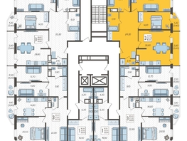 Продается 3-комнатная квартира ЖК Зеленодар, литера 7, 110.9  м², 13176150 рублей