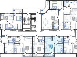 Продается 1-комнатная квартира ЖК Облака-3, дом 1, 36.5  м², 8705250 рублей