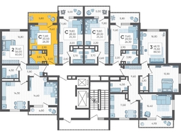 Продается Студия ЖК Горный квартал, литера 4, 26.3  м&sup2;, 8915700 рублей