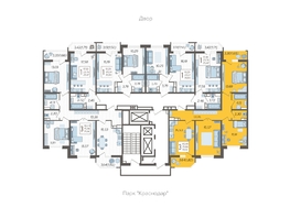 Продается 3-комнатная квартира ЖК Ural (Урал), 79.13  м², 9798810 рублей